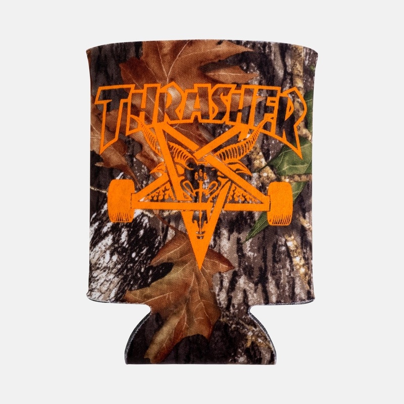THRASHER SKATE GOAT KOOZIE CAMO