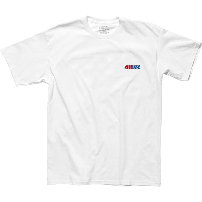 TRANSWORLD 411VM EMBROIDERED SS WHITE S