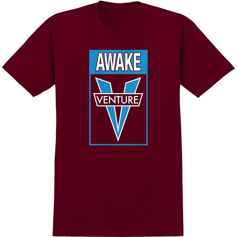VENTURE T-SHIRT AWAKE – BURGANDY MEDIUM