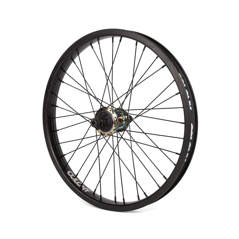 Colony BMX Pintour Cassette RHD Rear Wheel – Rainbow/Black