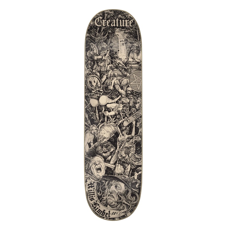Creature Kimbel The Lore VX Skateboard Deck – 8.8