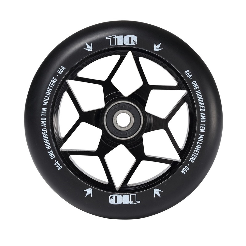Envy Diamond Scooter Wheel 110mm – Black (Pair)