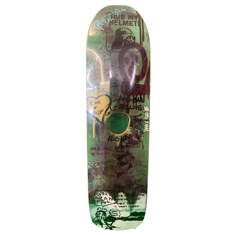 HUF x Skate Mental Glory Hole Cruiser 8.5″ Classic Skateboard Deck