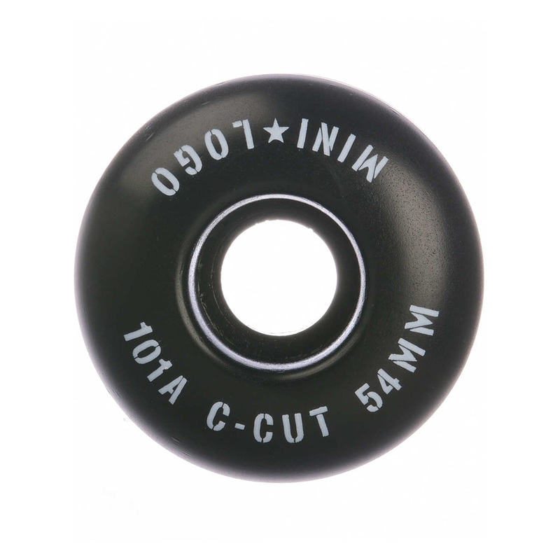 MINI LOGO C-CUT BLACK 101A (52MM/53MM/54MM) 53MM