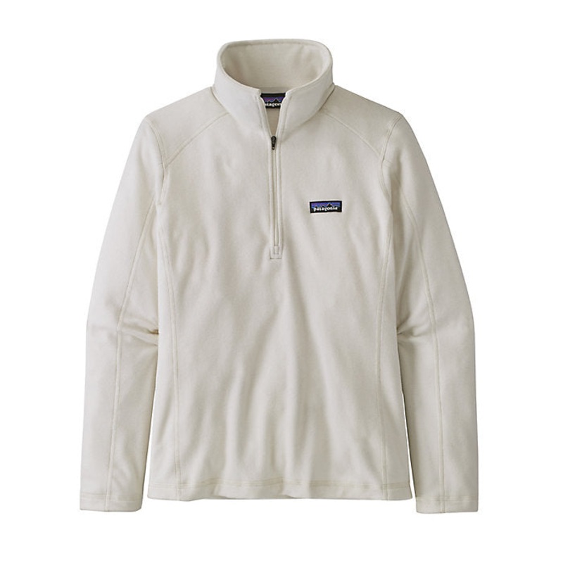 Patagonia Women’s Micro D 1/4 Zip Birch White S