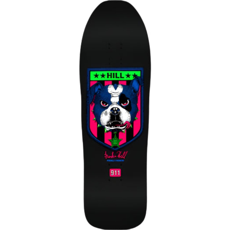 POWELL-PERALTA DECK HILL BULL DOG BLACKLIGHT (10″) 10″