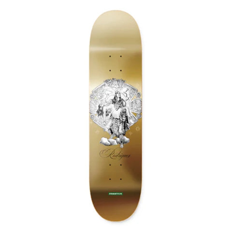 Primitive Rodriguez Warrior Gold 8.25″ Skateboard Deck