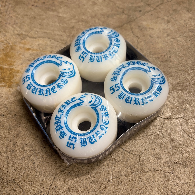 Spitfire Burner Wheel 55mm (Blue/white)