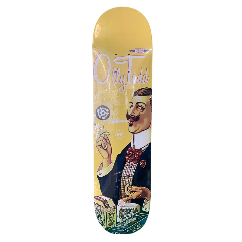 Stereo Olly Todd Gentlemen Smoker 7.5″ Classic Skateboard Deck