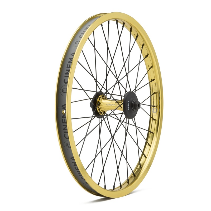 Cinema BMX ZX 333 Front Wheel – Gold