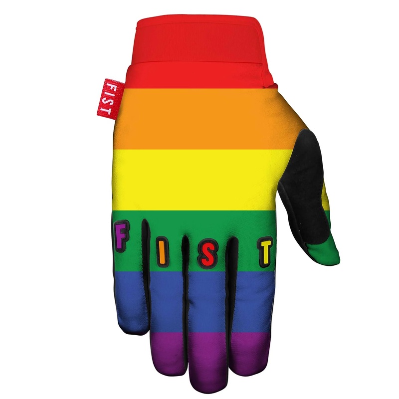 Fist Natalya Diehm Gloves – Rainbow Small