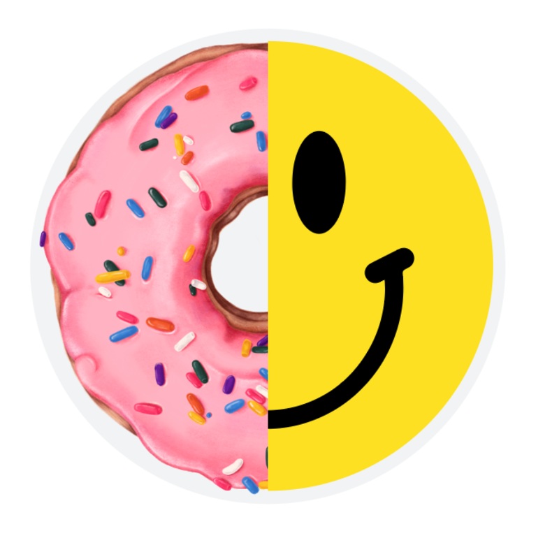 HAPPY DONUT – DONUT SHOPPE STICKER