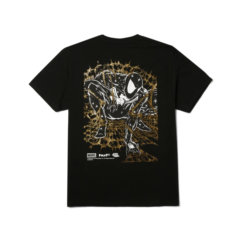 HUF x Marvel Spider-Man Arachknight Gold T-Shirt – Black S