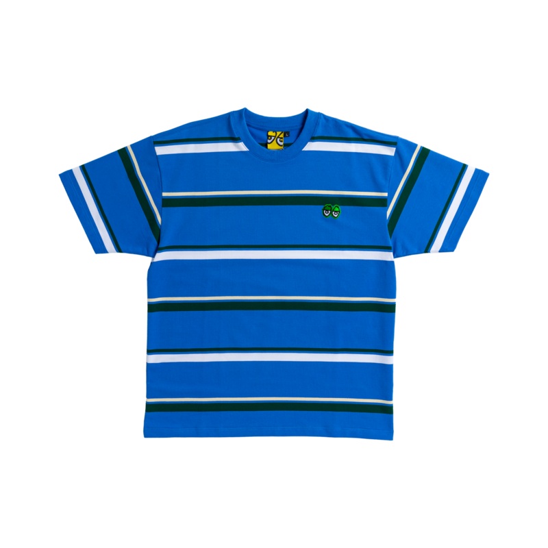 Krooked – Eyes Striped – T-Shirt Large