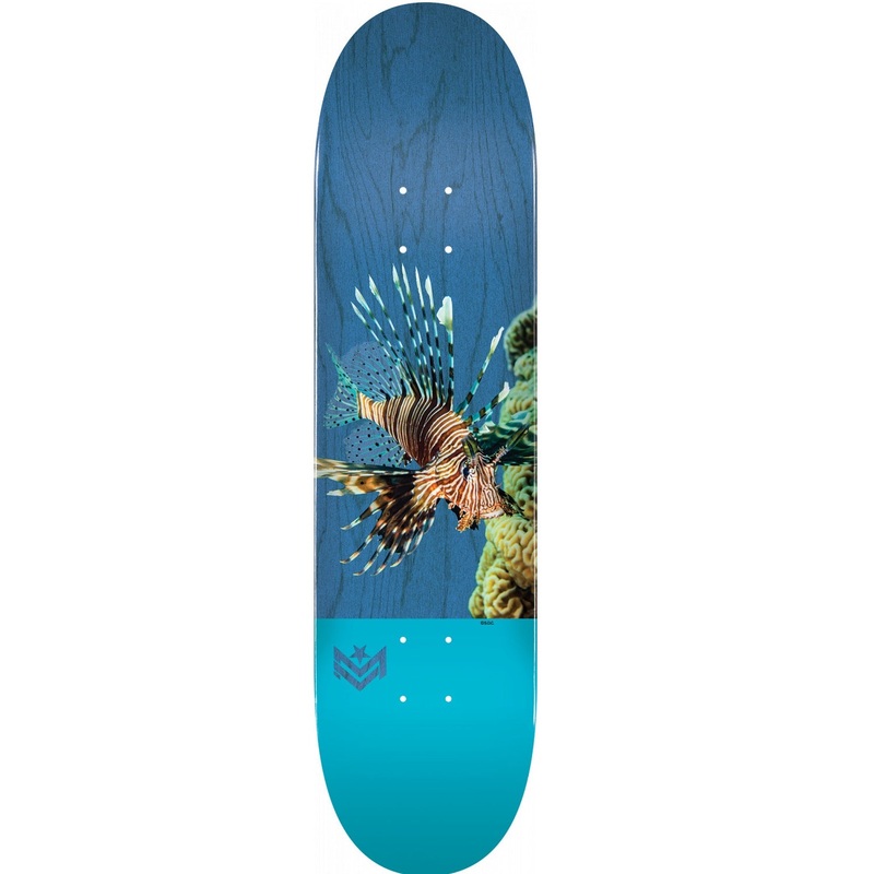 Mini Logo Poison 16 Skateboard Deck 191 – 7.5″ Lion Fish