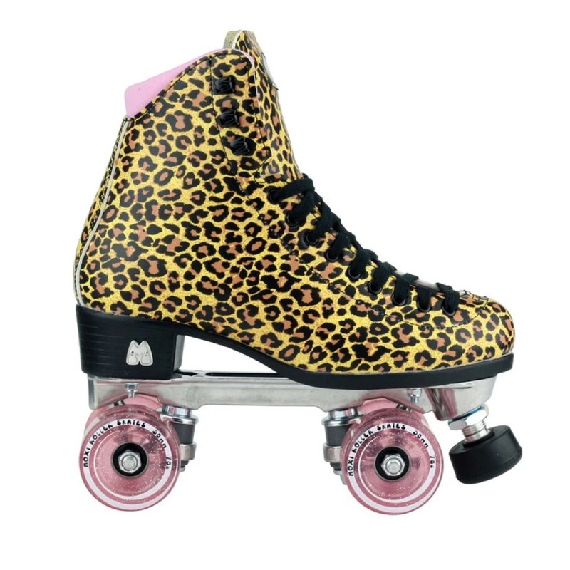 Moxi Jungle Quad Roller Skate Medium – Leopard/Pink 5
