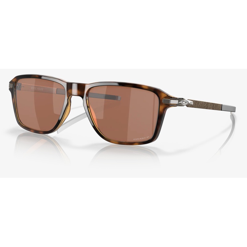 Oakley Wheel House Sunglasses – Brown Tortoise/Polarized Tungsten Prizm