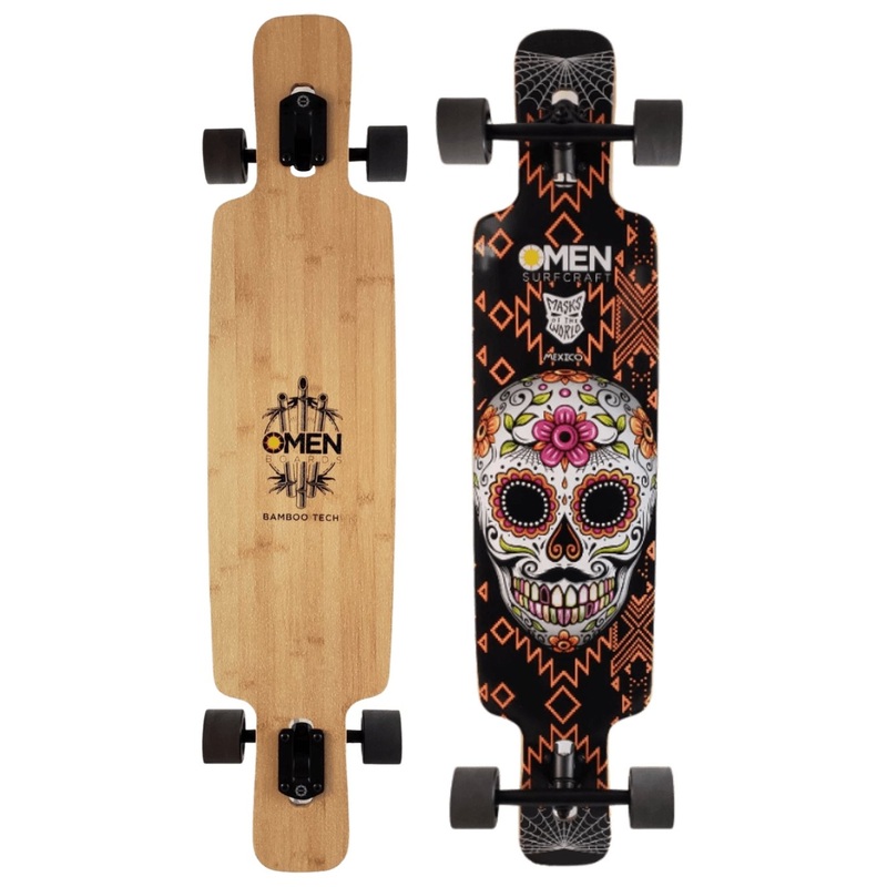 Omen: 41.5″ Mexico Mask Longboard Complete