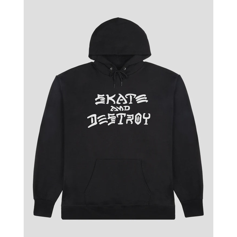 Thrasher Skate & Destroy Hooded Sweater – Black Small