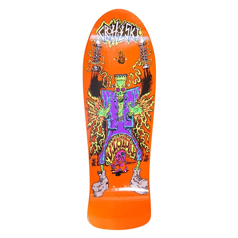 Vision Groholski Frankenstein Skateboard Deck – 10.25″ Orange