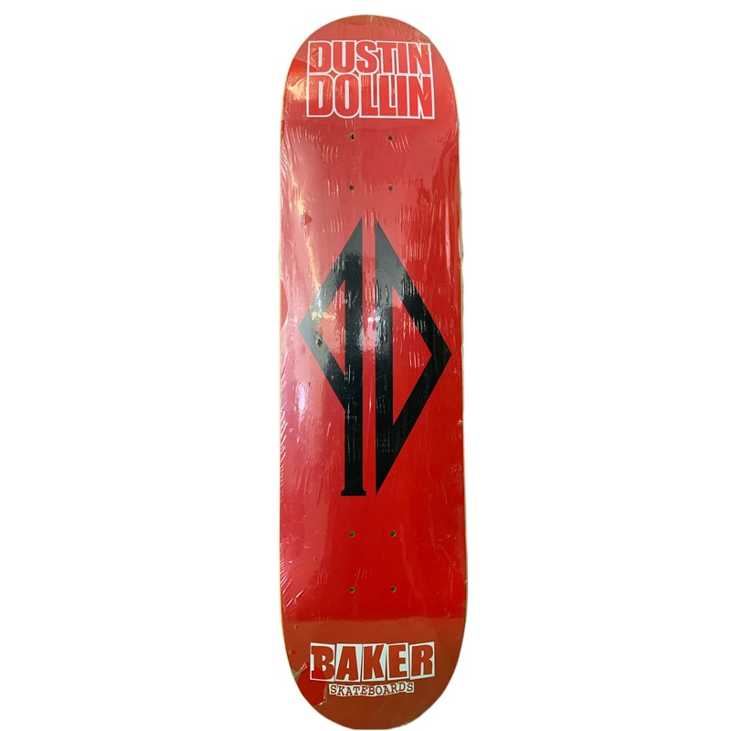 Baker Dustin Dollin Piss Drunk Logo Red 7.75″ Classic Skateboard Deck