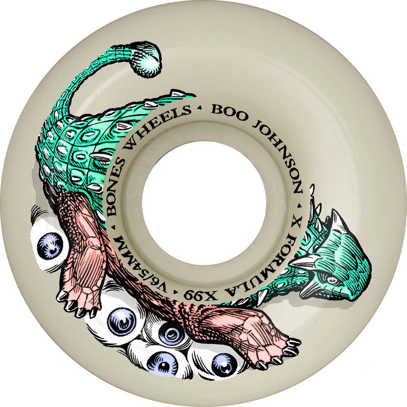 BONES WHEELS DINO-SORTAS X-FORMULA BOO V6 WIDECUT 99A (54MM) 54MM