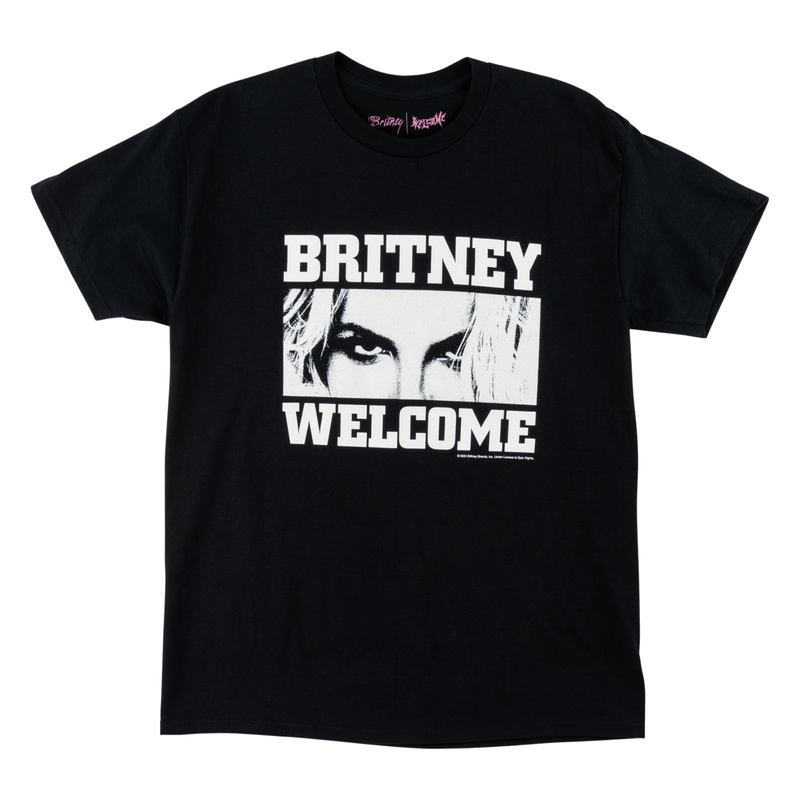 Britney Spears X Welcome – Till the World Ends Tee – Black Small
