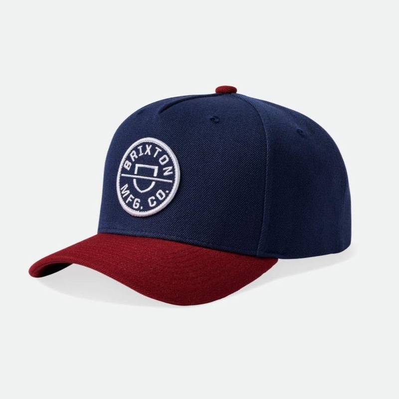BRIXTON CREST C MP WASHED NYLON/ISLAND BERRY