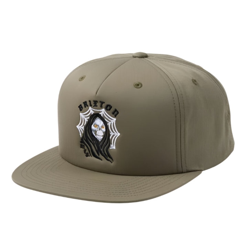 BRIXTON REAPER MP SNAPBACK OLIVE SURPLUS