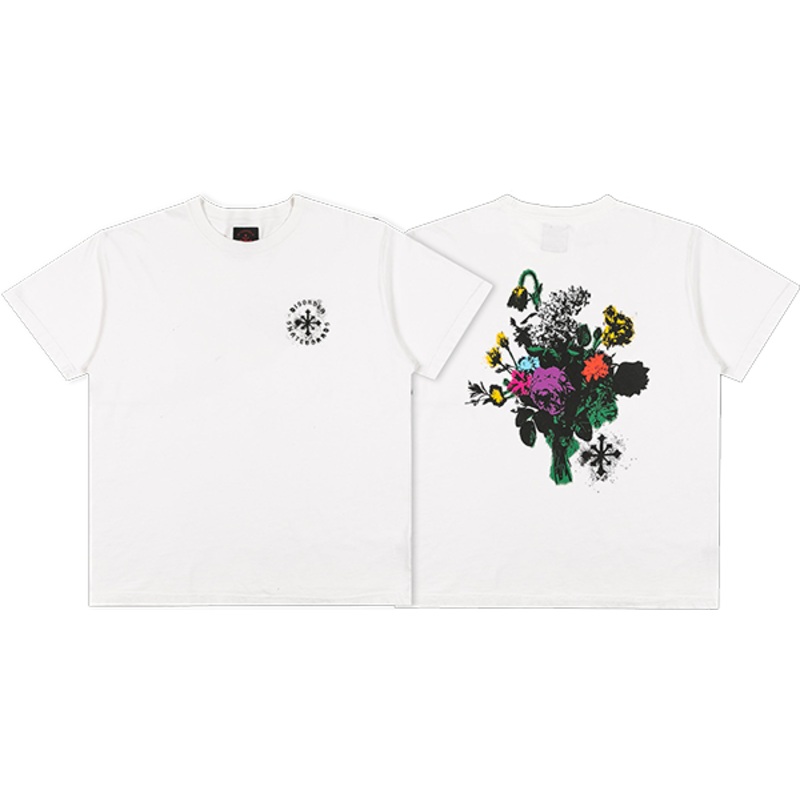 DISORDER FLORAL STENCIL SS VINTAGE WHITE S