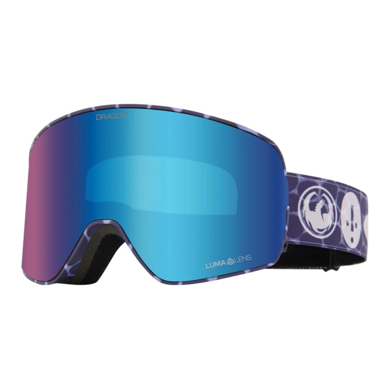 DRAGON SNOW GOGGLES – NFX2 – Forest Bailey Signature 2024 Lumalens Blue Ionized & Lumalens Amber Lens