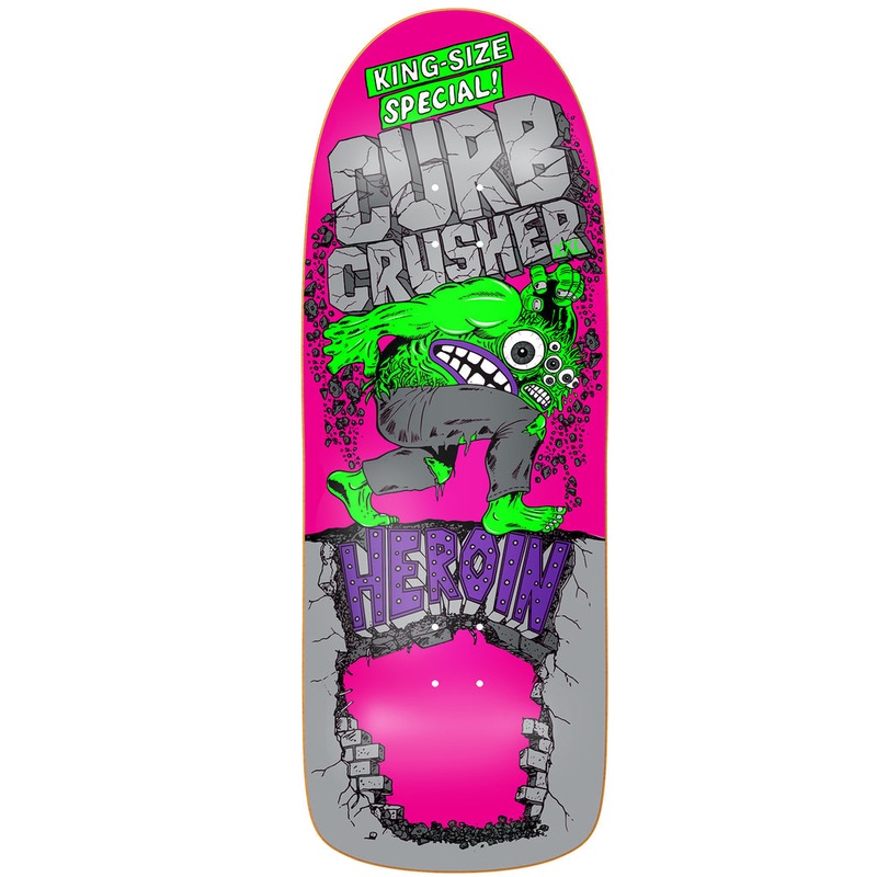 HEROIN DECK CURB CRUSHER XXL (10.25′) 10.25′