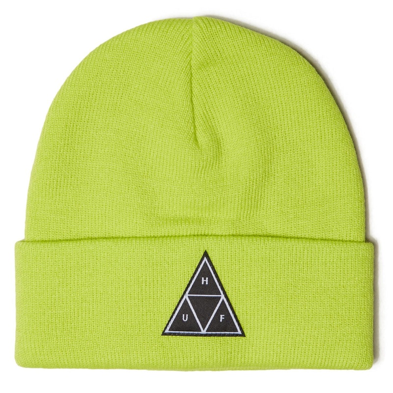 HUF ESSENTIALSTTBEANIE BIO LIME