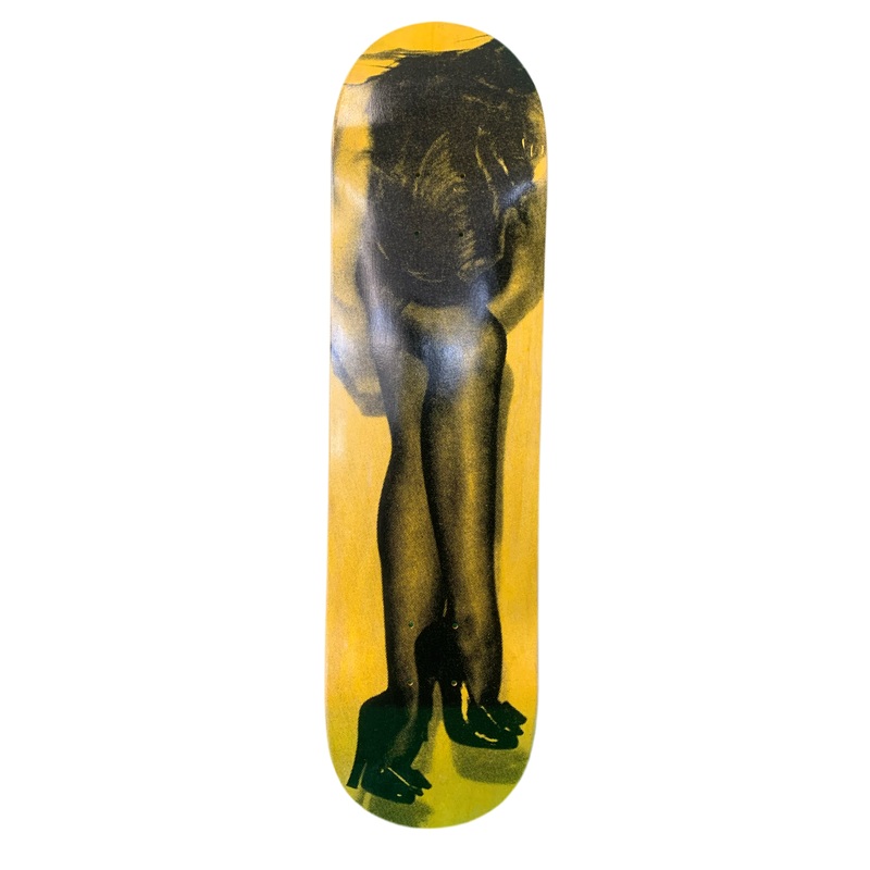 HUF Legs Black/Yellow 8″ Classic Skateboard Deck