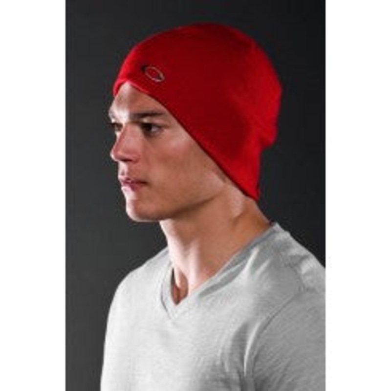 Oakley Beanie Fine Knit 3.0- red line