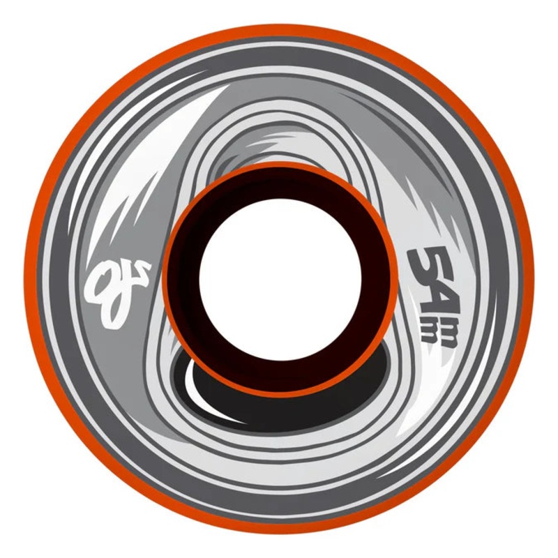 OJ Frozen Energy Keyframe Orange 92a 54mm Wheels