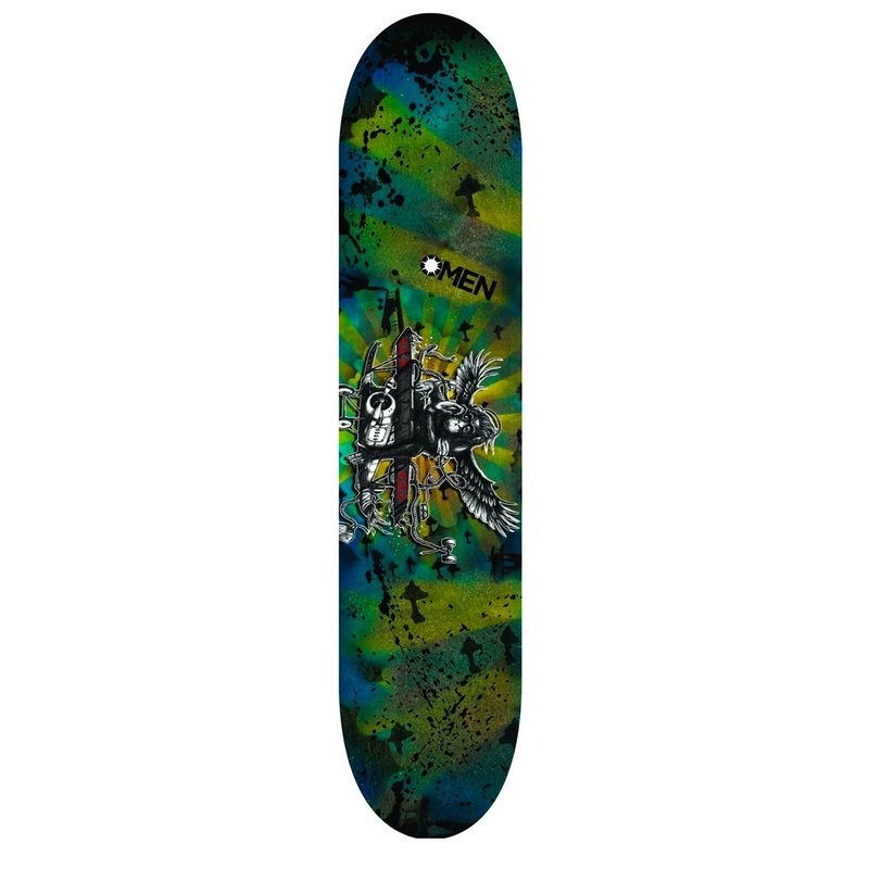 Omen: Bombs Away 8″ Skateboard Deck