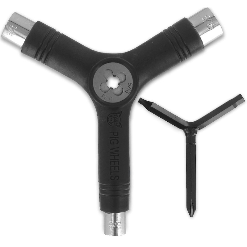 Pig Tri-Socket Skate Tool – Black