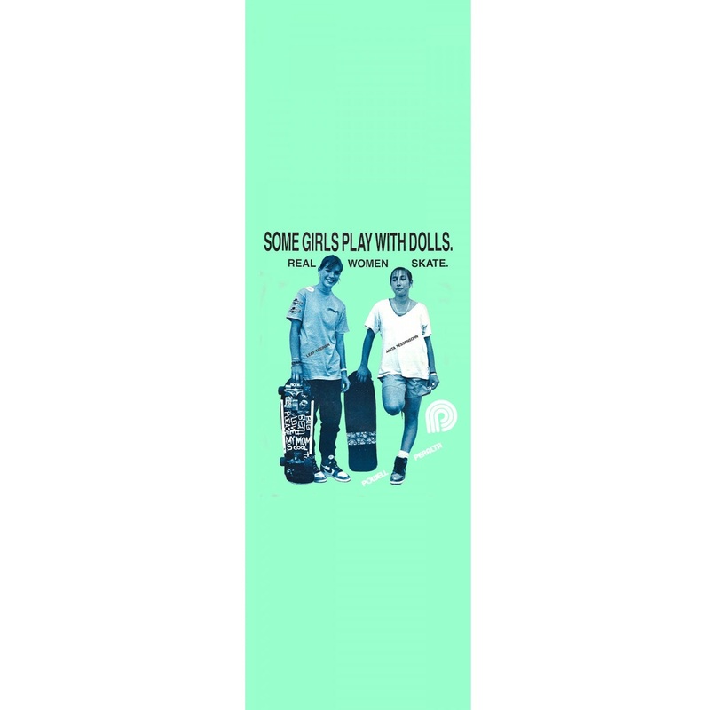 Powell Peralta Real Women Skate Griptape – 10.5×33 White