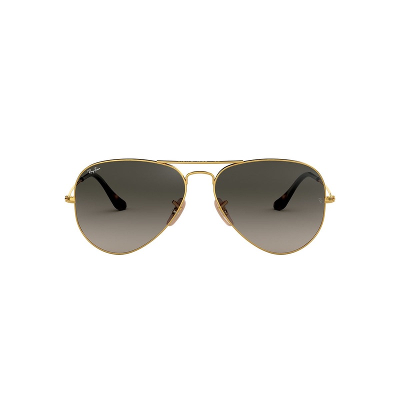 Ray-Ban Aviator RB3025 Sunglasses – Shiny Bronze / Light Grey