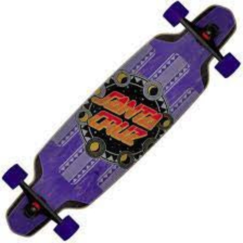 Santa Cruz Drop Down Phase Dot Longboard Complete 9.5″