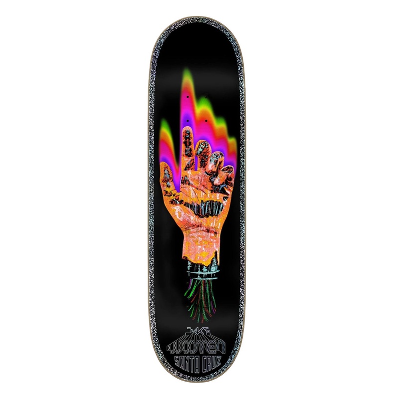 Santa Cruz Wooten Dystopia VX Skateboard Deck – 8.5