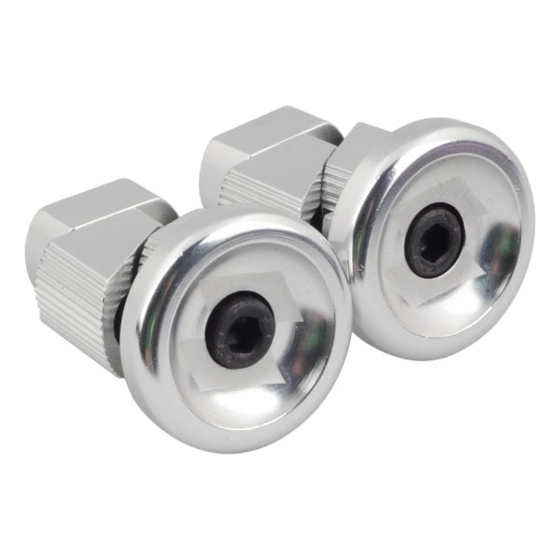 Snafu Stubby Alloy Bar Ends – Polished