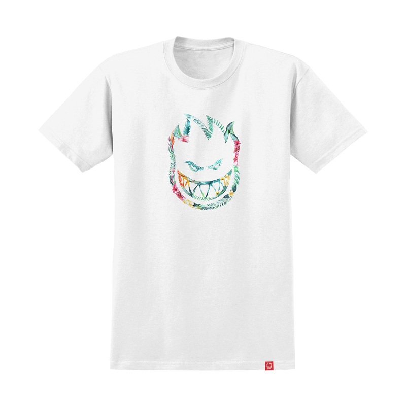 Spitfire Floral Bighead T-Shirt S White/Multi