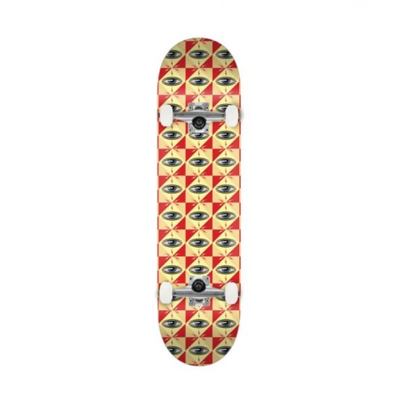 TOY MACHINE COMPLETE PATTERN LOGO (8.5″) 8.25