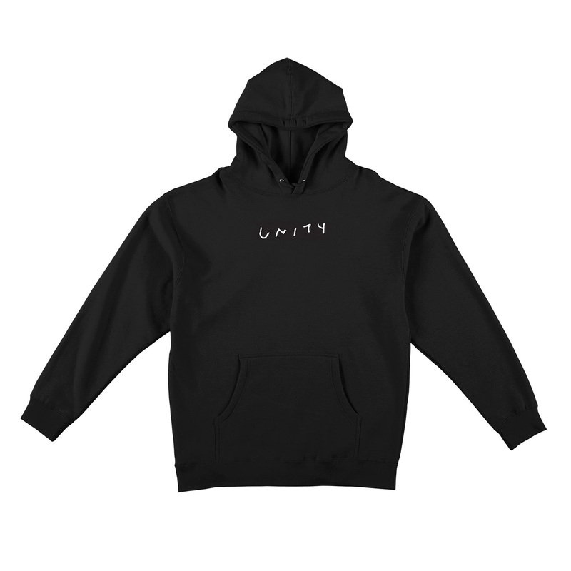 Unity Banners Hooded Sweatshirt XS Black/Grey