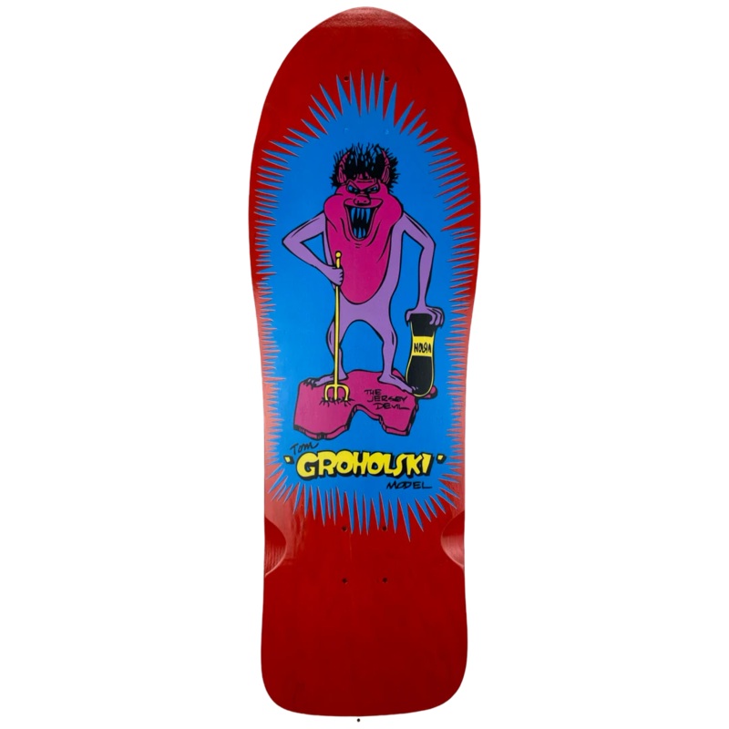 Vision Groholski Jersey Devil Deck – 9.5″ Red Tint