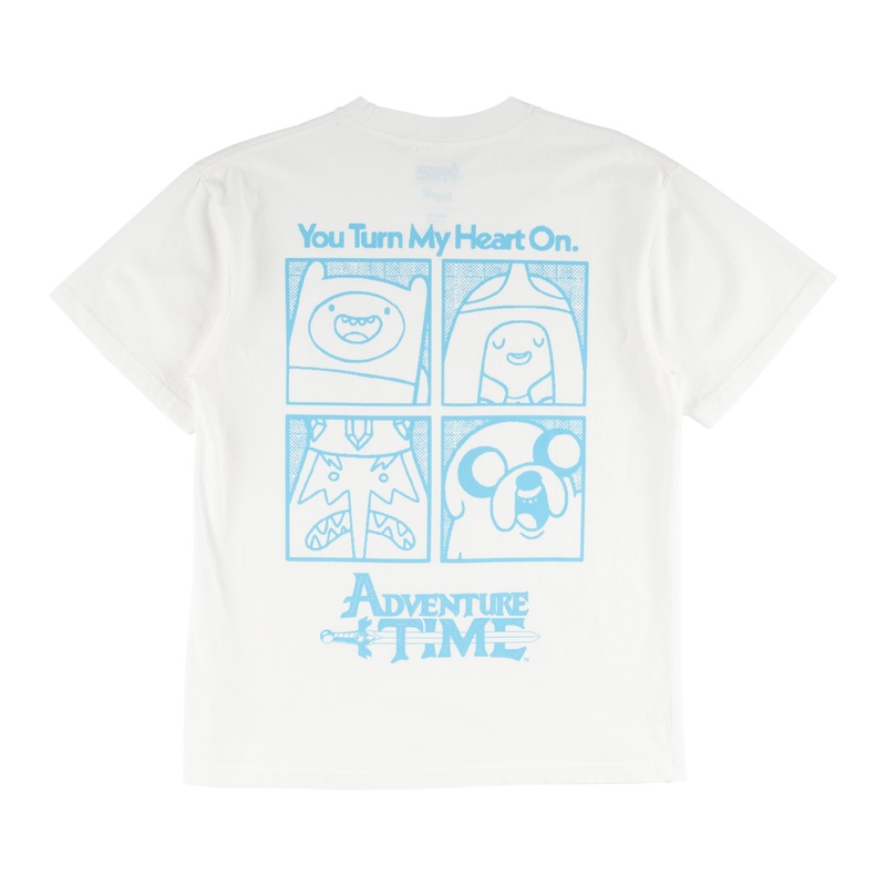 ADVENTURE TIME X WELCOME – Heart On Boxy Garment-Dyed Tee Small