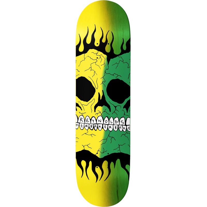 BAKER – ANDREW REYNOLDS RASTA SKULL 8.38 (B2 SHAPE)