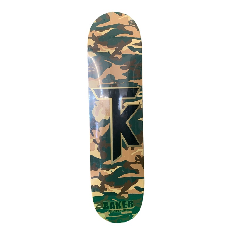 Baker Terry Kennedy Woodland Camo 7.8″ Classic Skateboard Deck